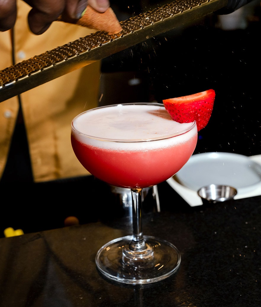 Strava Cream rosé cocktail