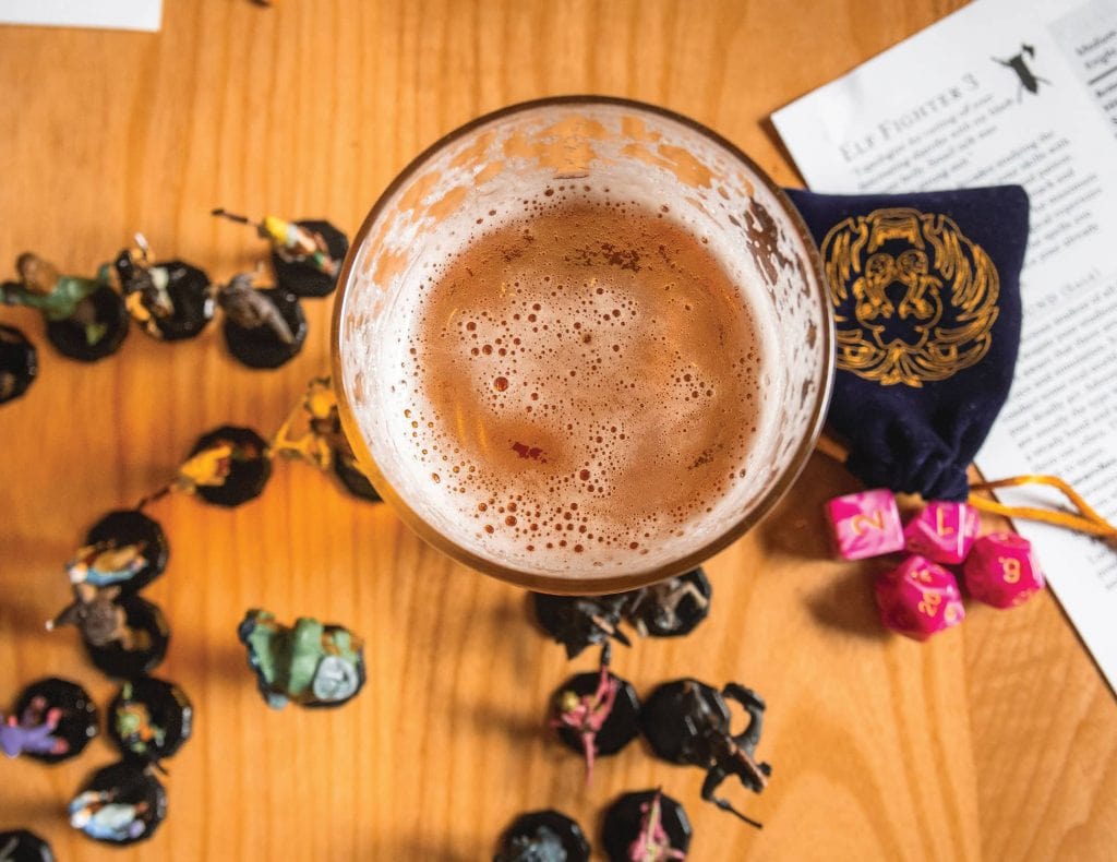 Dungeons and Drafts beer games