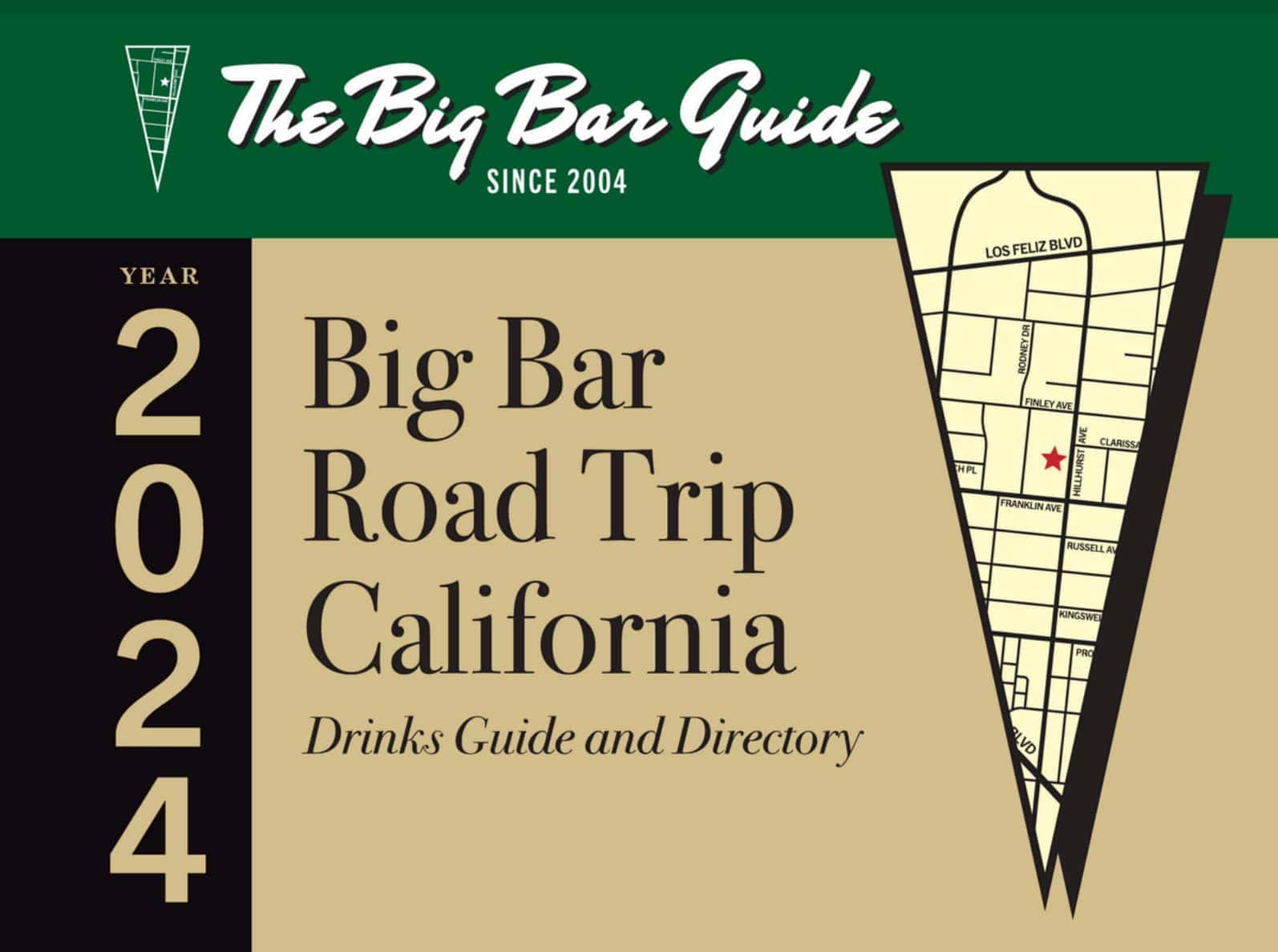 Wexler of California Big Bar cocktail menu