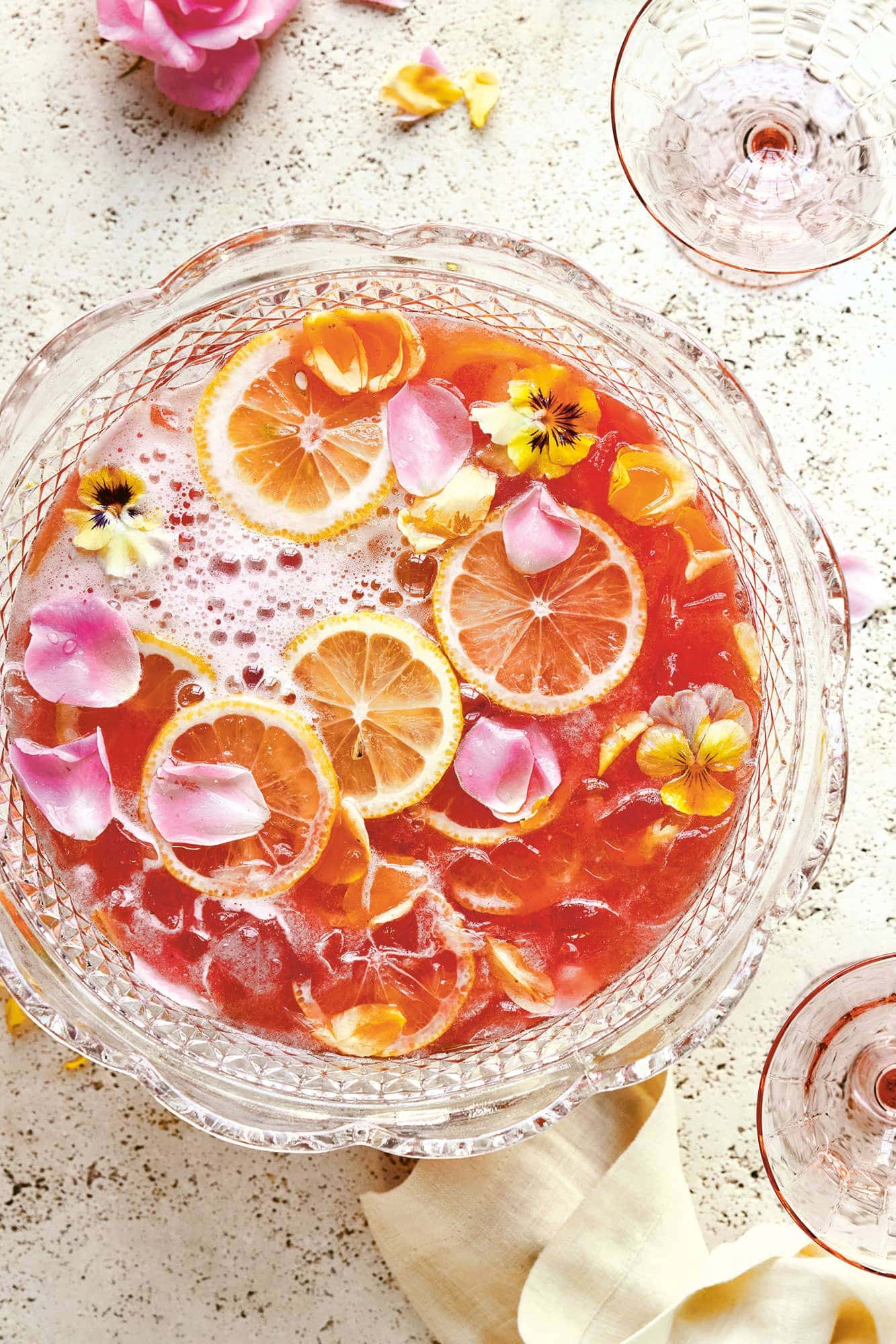Rosé All Day Spritz Punch