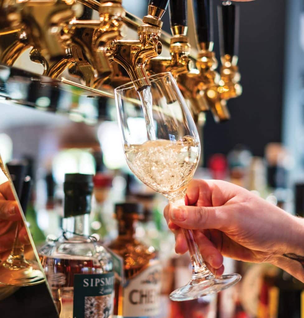 Spanish wine Manzanilla sherry on tap at Curate