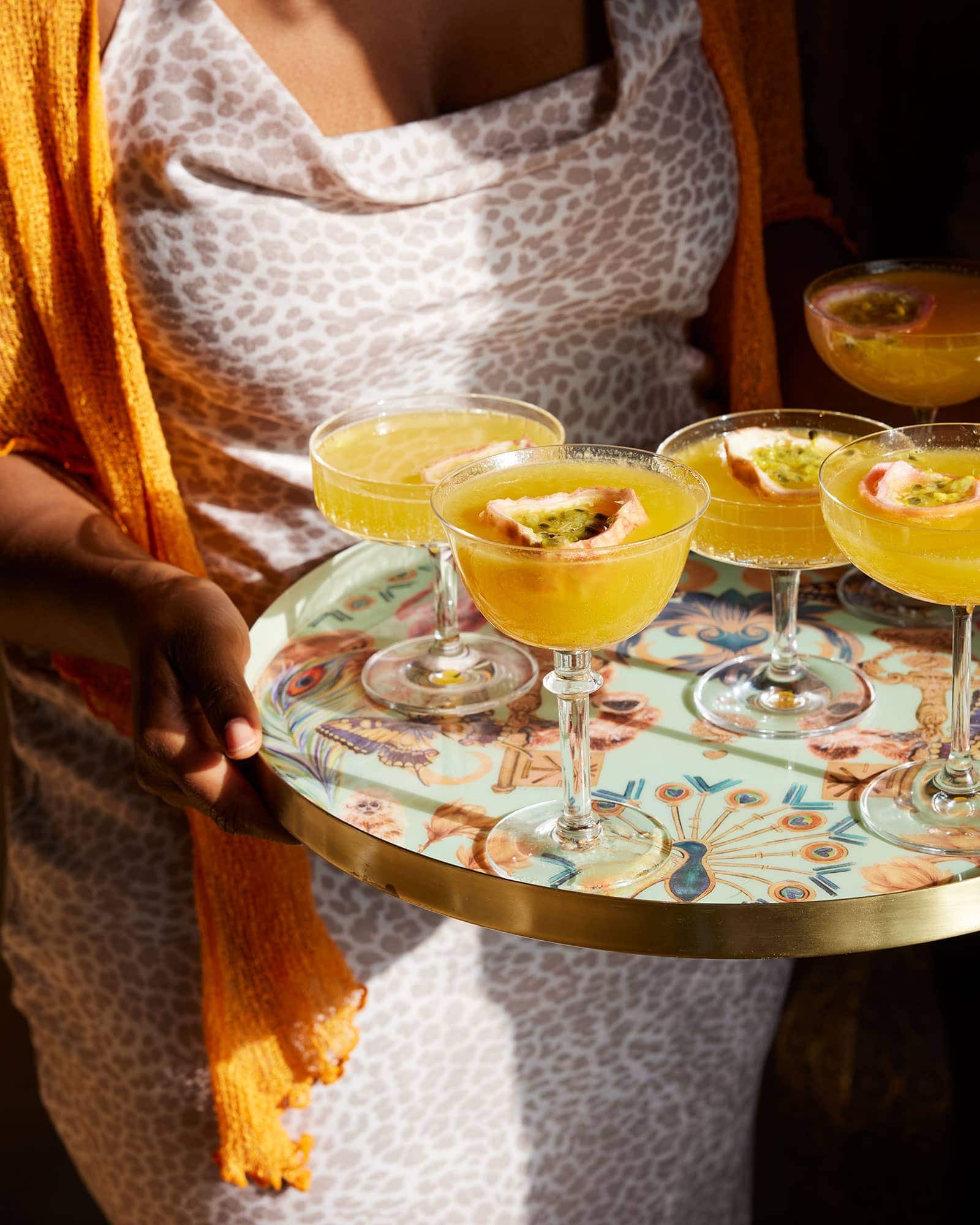 Coastal Mimosa: a Passion Fruit Mimosa by Kiano Moju