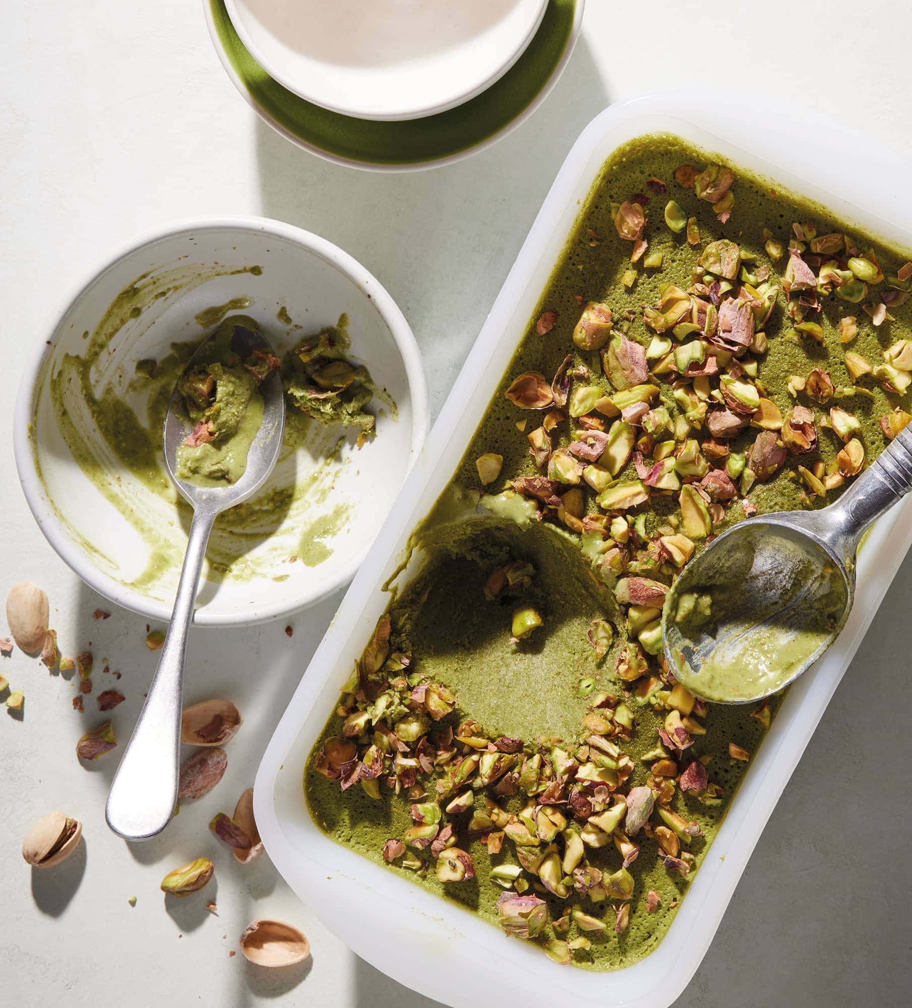 Matcha Pistachio Ice Cream