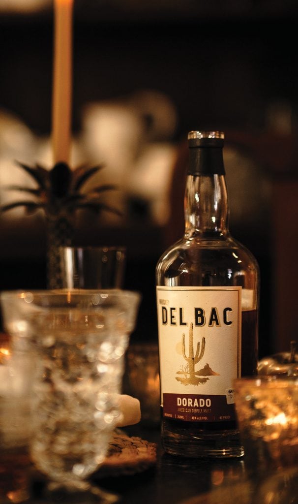 Smoked whiskey Del Bac Dorado