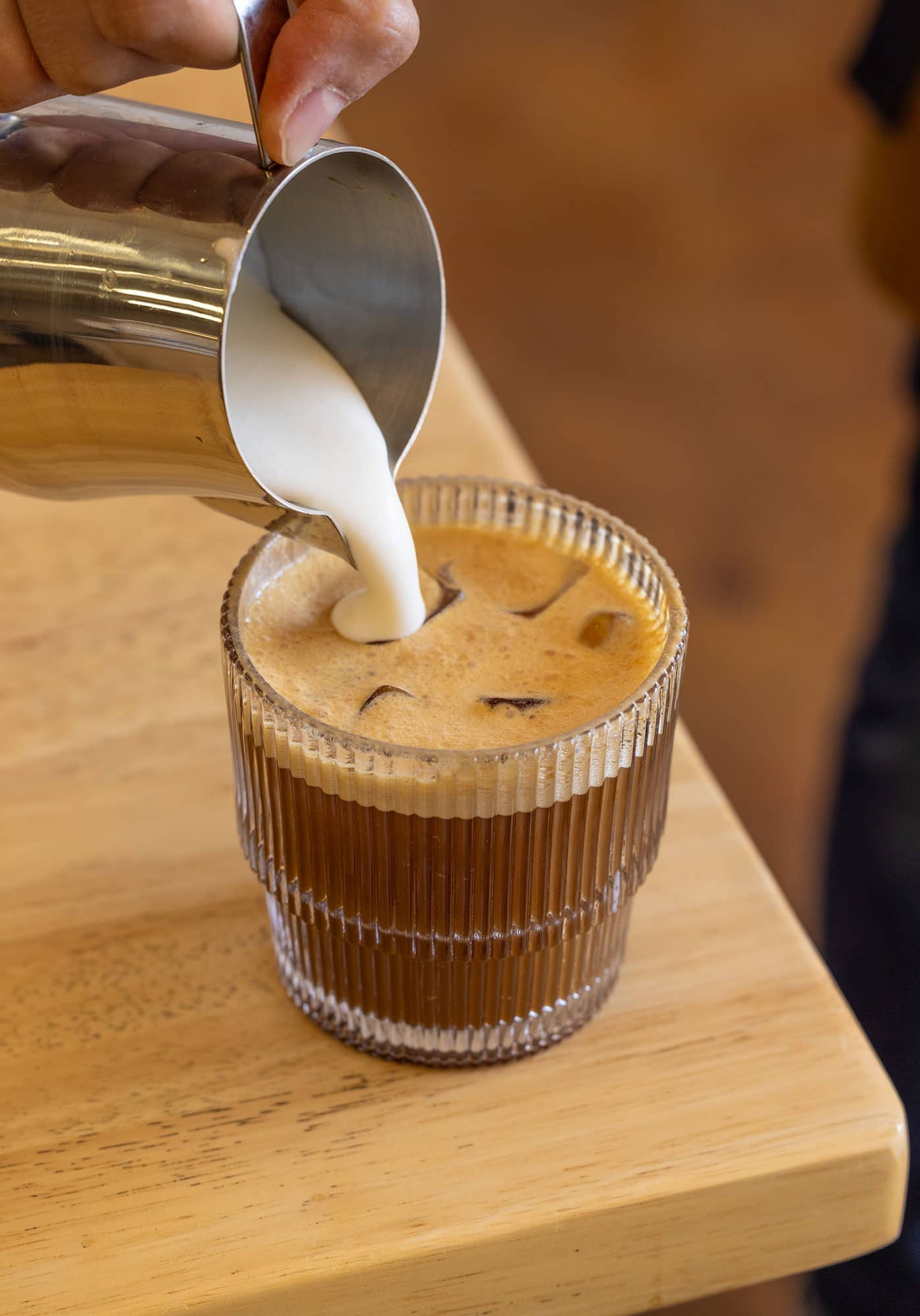 Spiced Apple Espresso Cream Soda by Be Bright Coffee