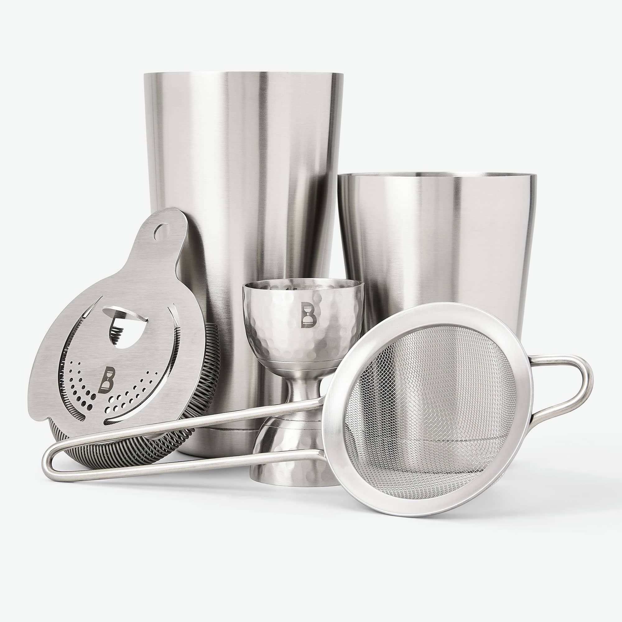 Bull in China Silver Shaken Cocktail Set