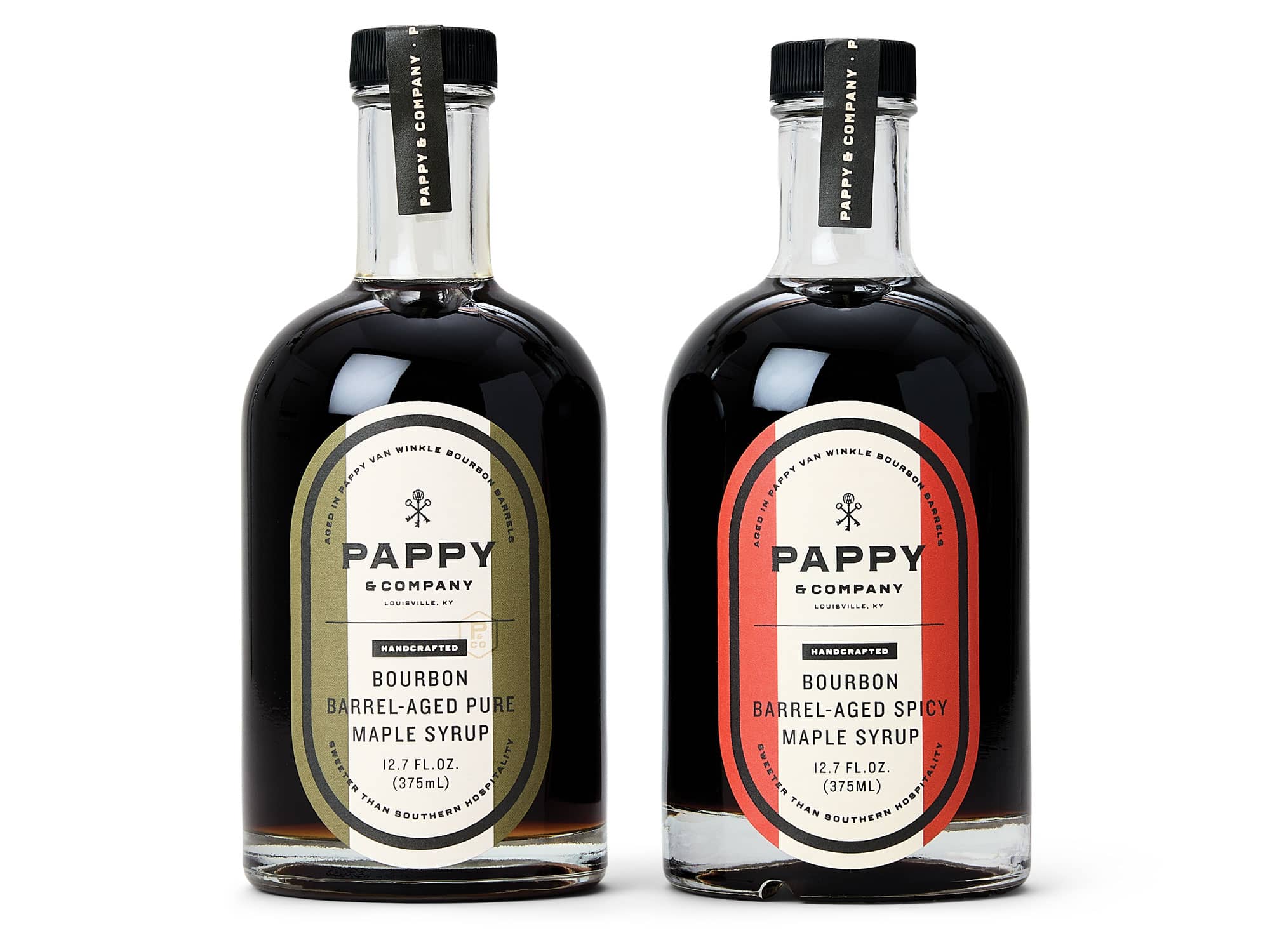 Pappy & Company Bourbon Barrel Maple Syrup Duo