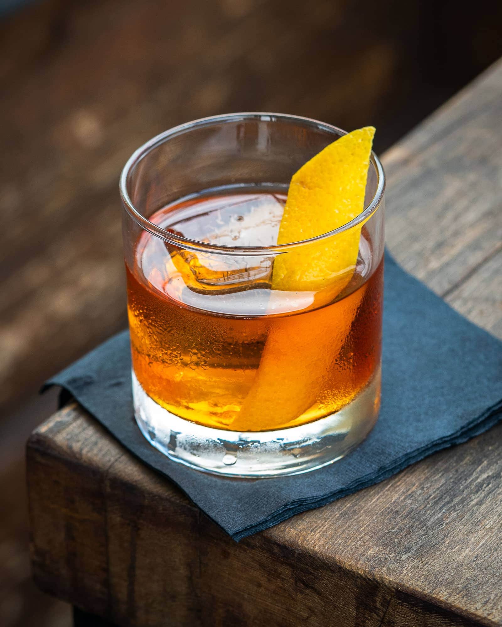 Westside cocktail pecan Old Fashioned