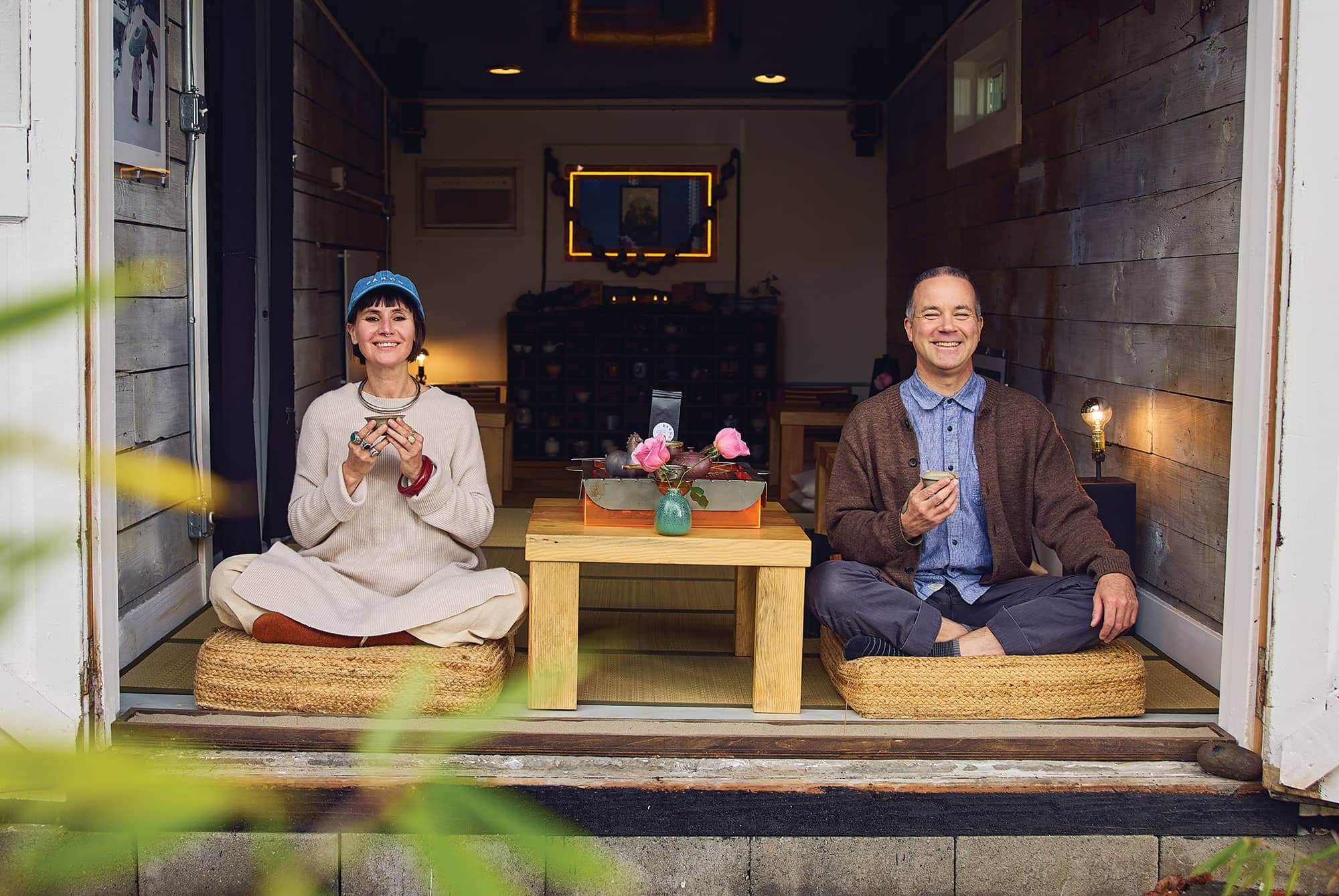 Veronika Vogler and Ravi Kroesen