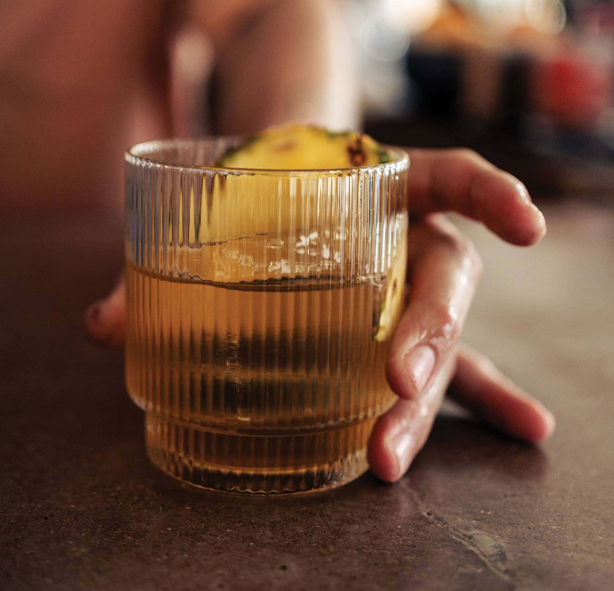 South for the Winter: tropical clarified punch