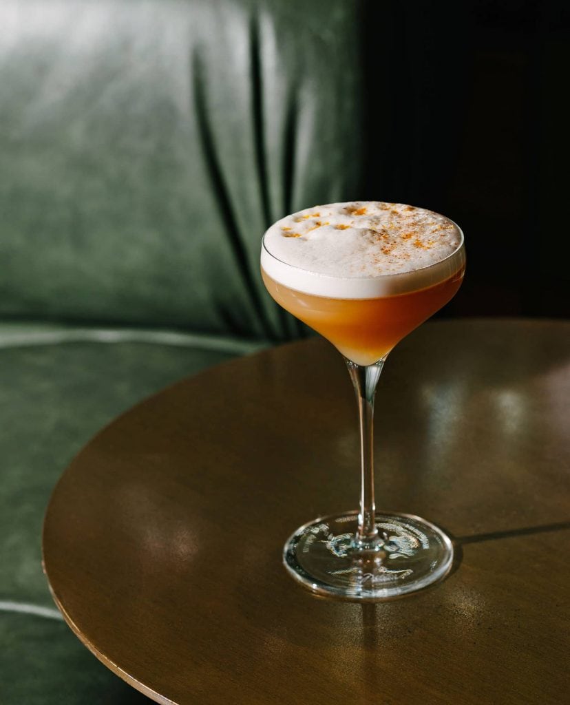 The Let's Go Disco Snowcap: a winter whiskey sour