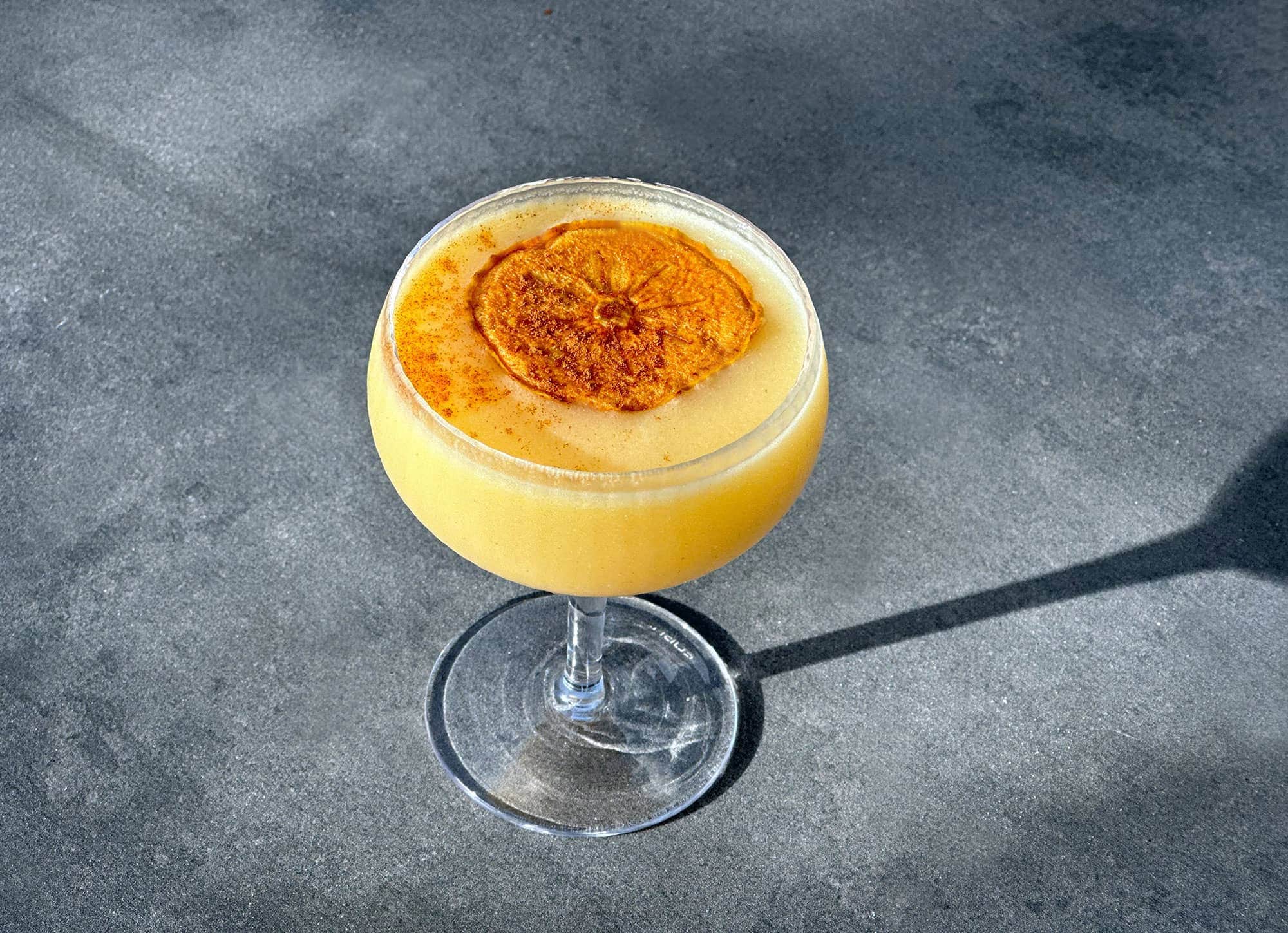 Harbinger: Persimmon Tequila Sour