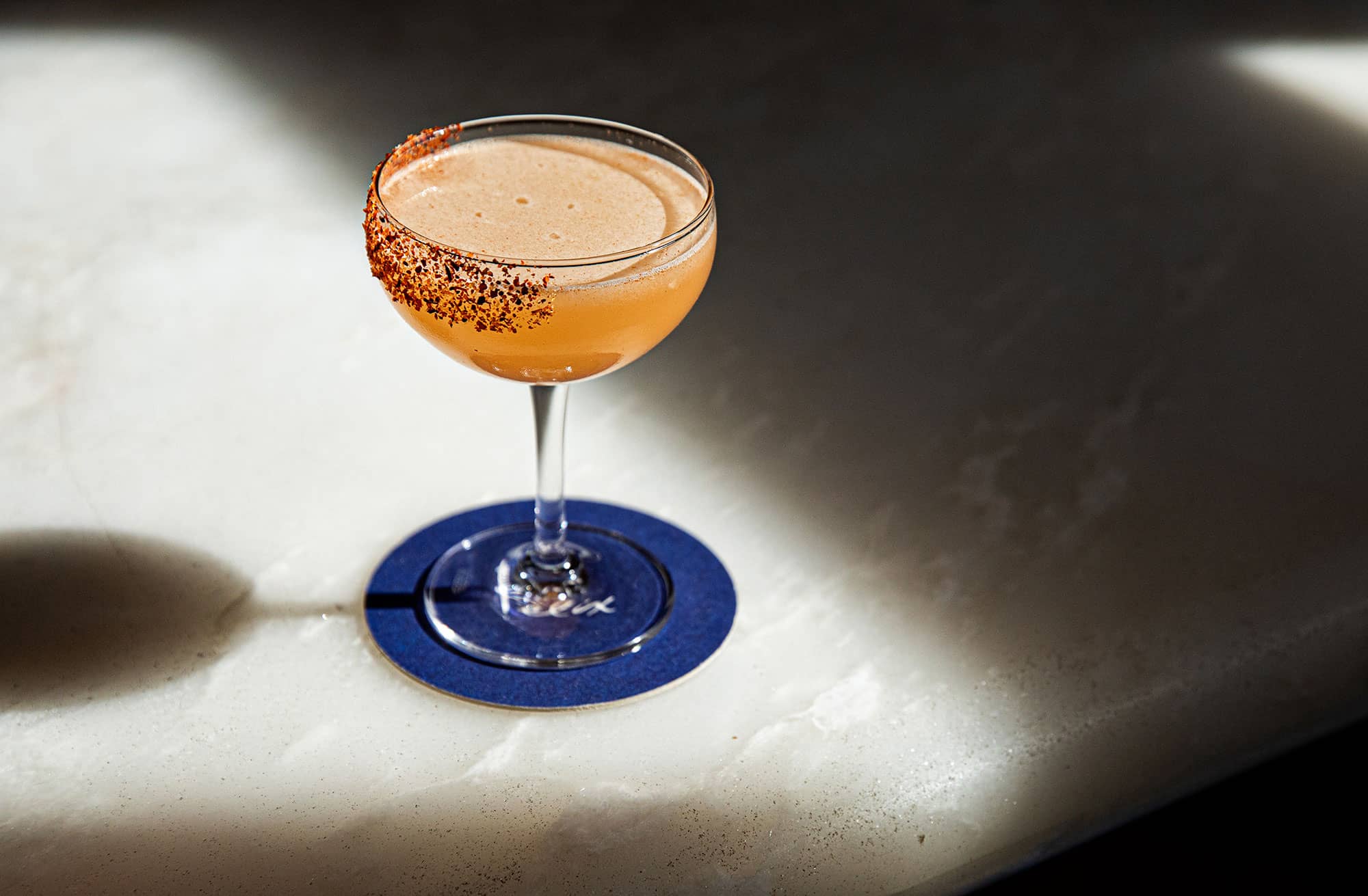 Bon Soirée: a savory and spicy margarita