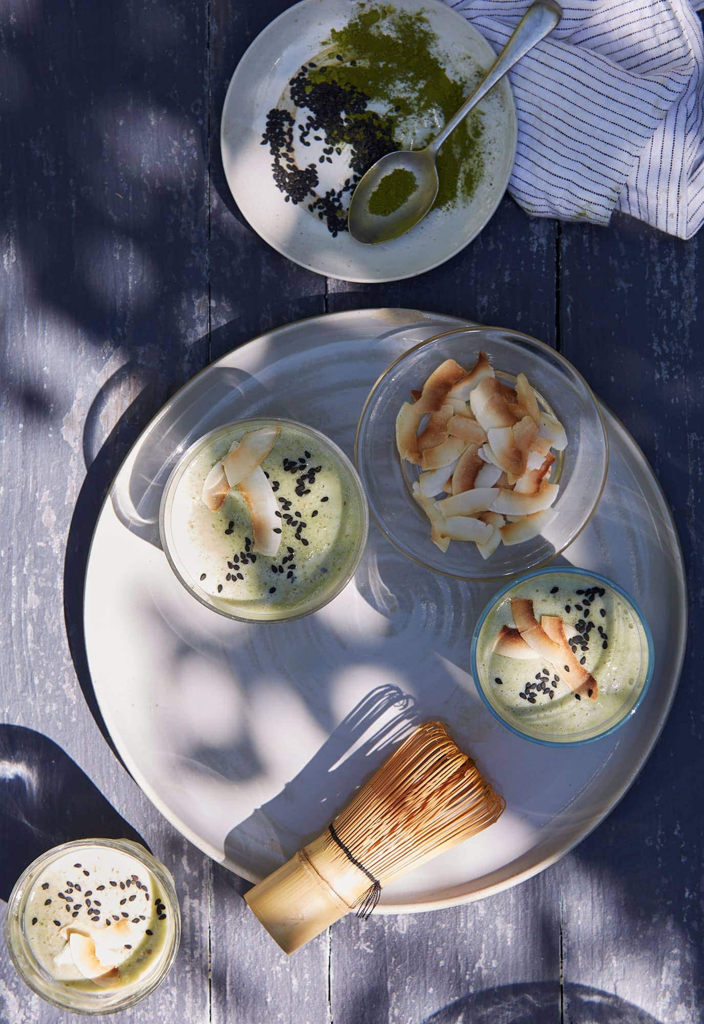 Matcha Pear Smoothie