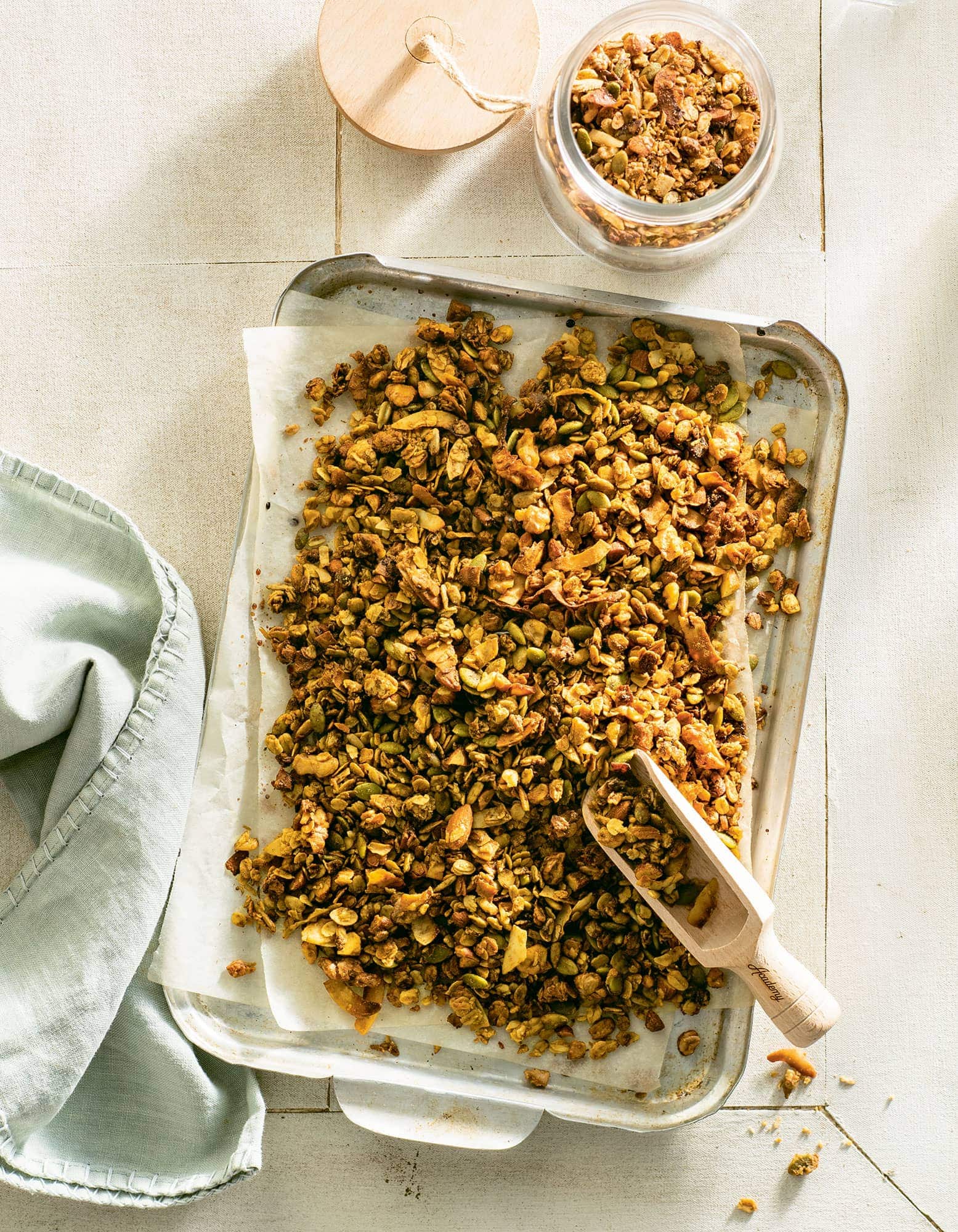 fully loaded espresso granola