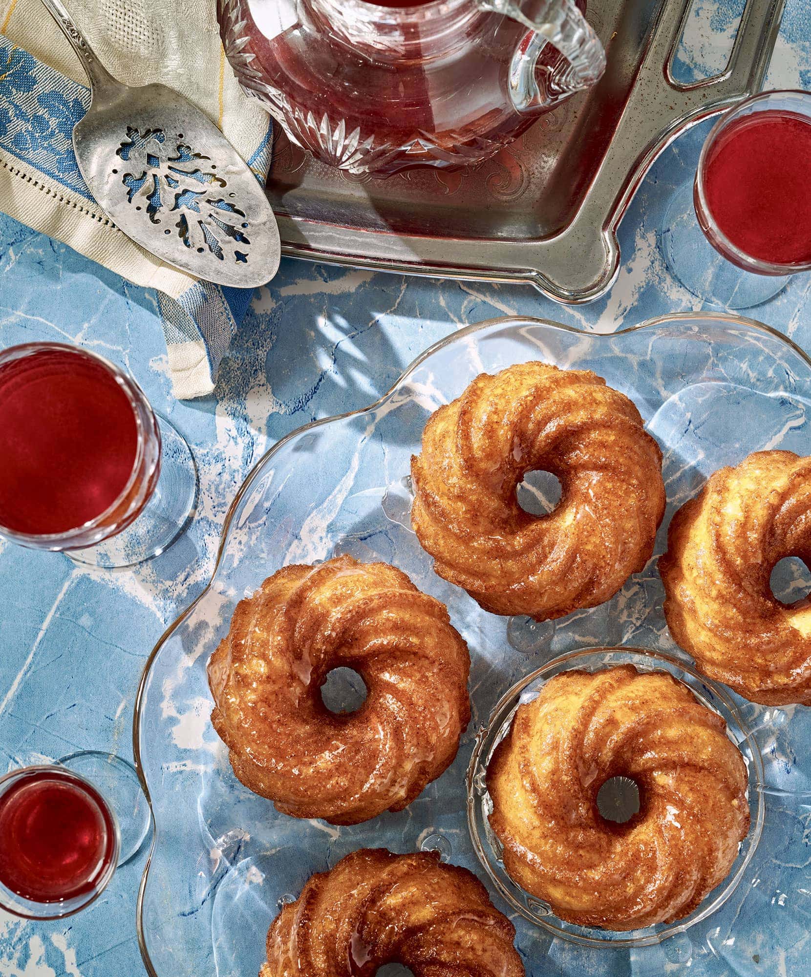 New Orleans rum babas