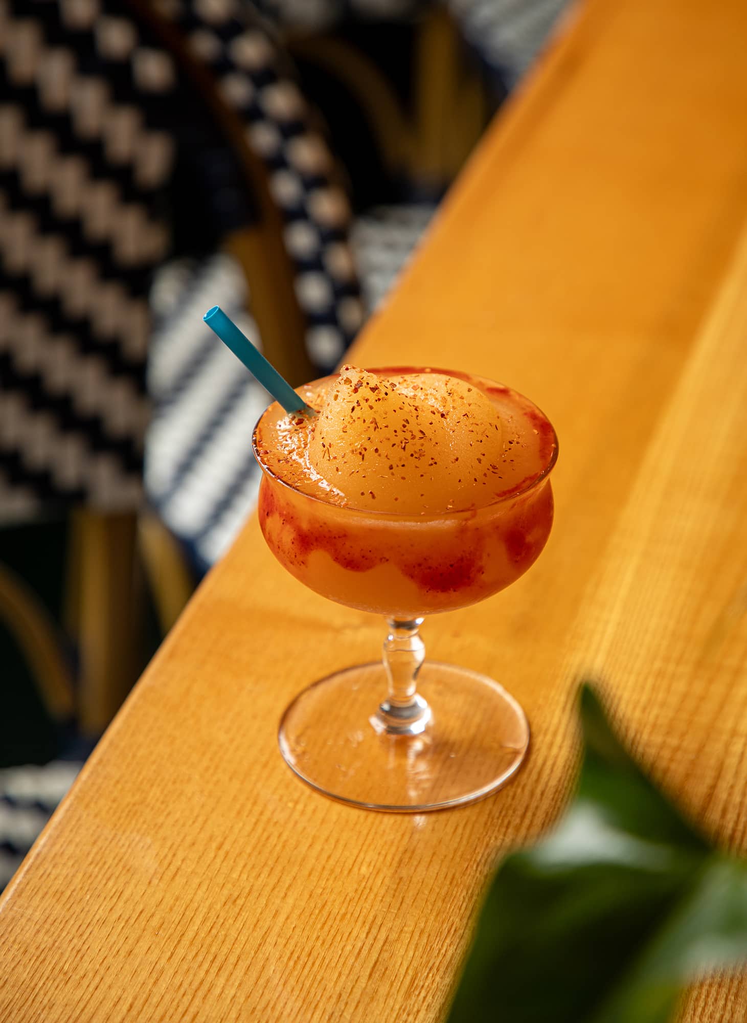 Frozen Spicy Mango Cocktail