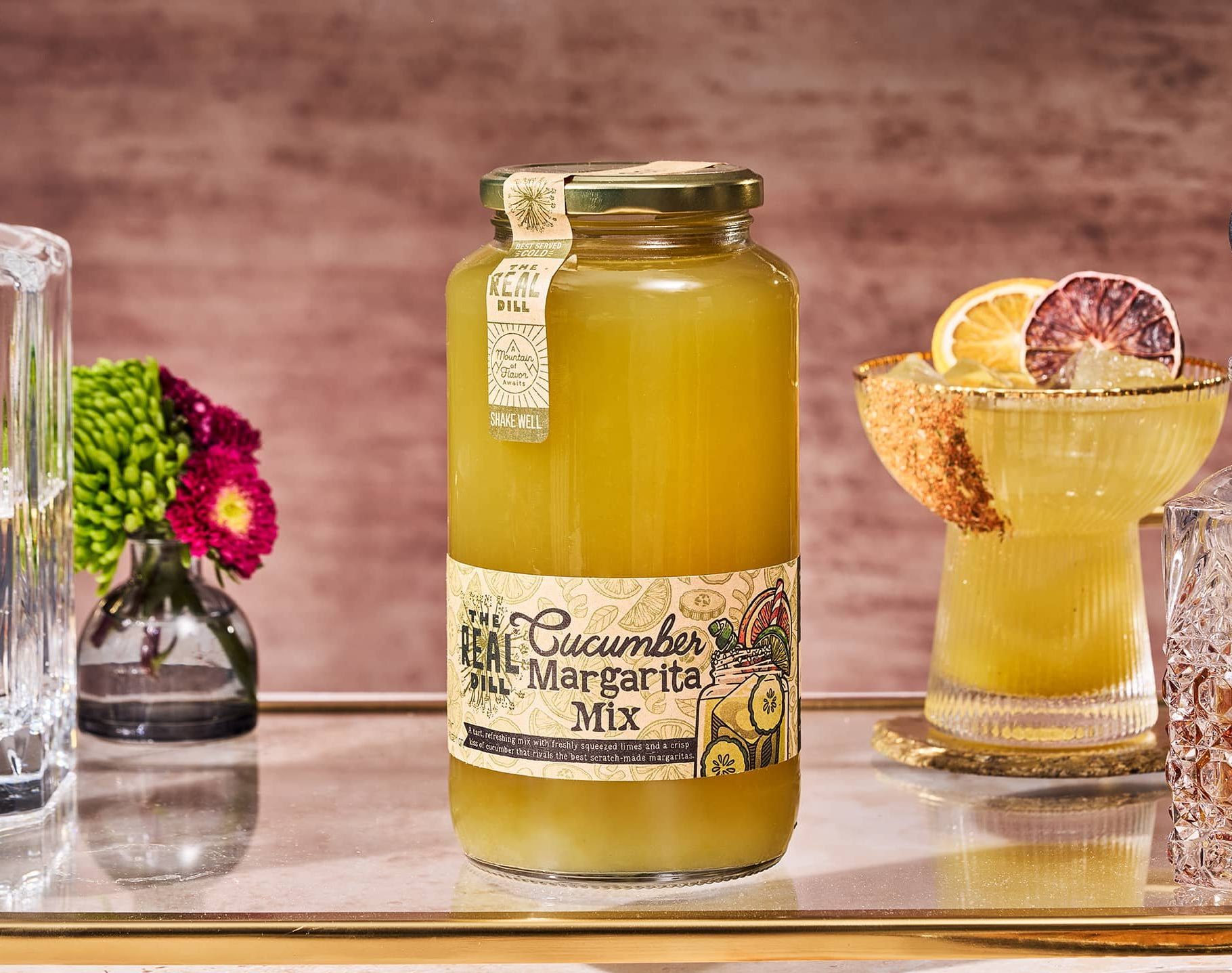 Real Dill Cucumber Margarita Mix