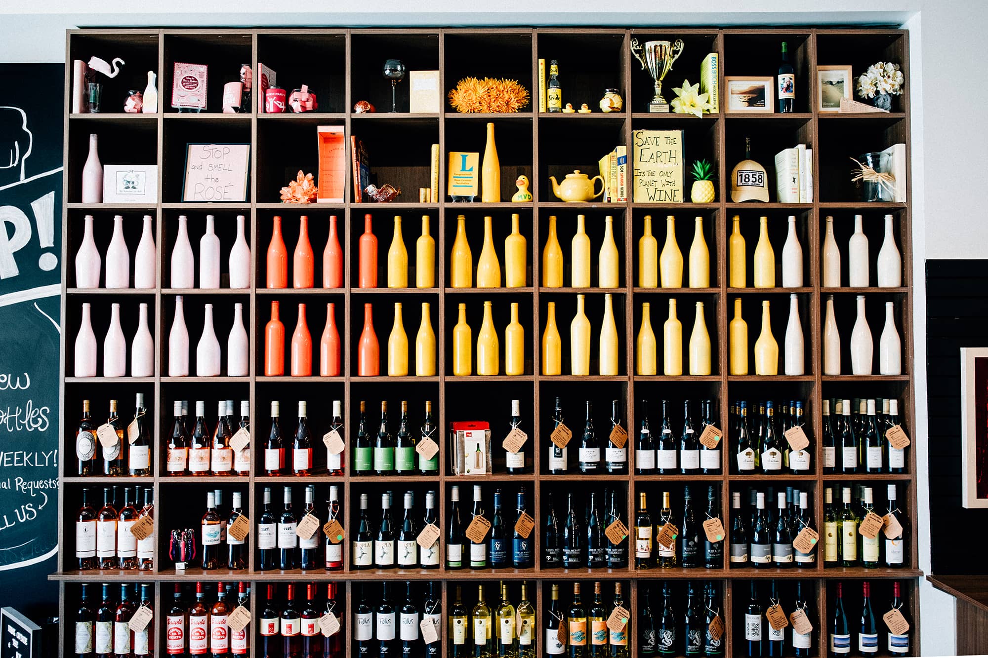 Independent wine shop Bottles Up