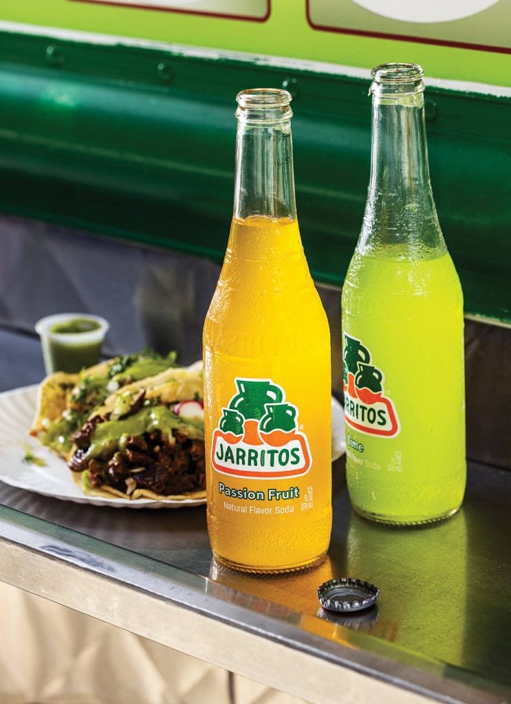 Jarritos with tacos