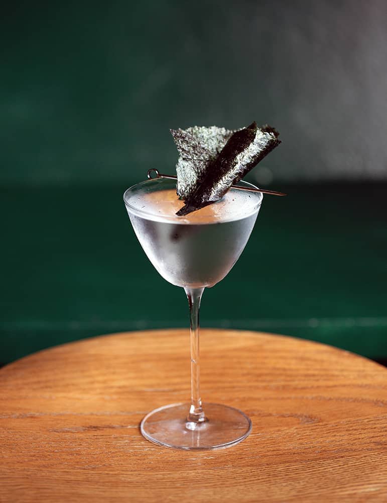 Mariner's Martini: shochu Martini