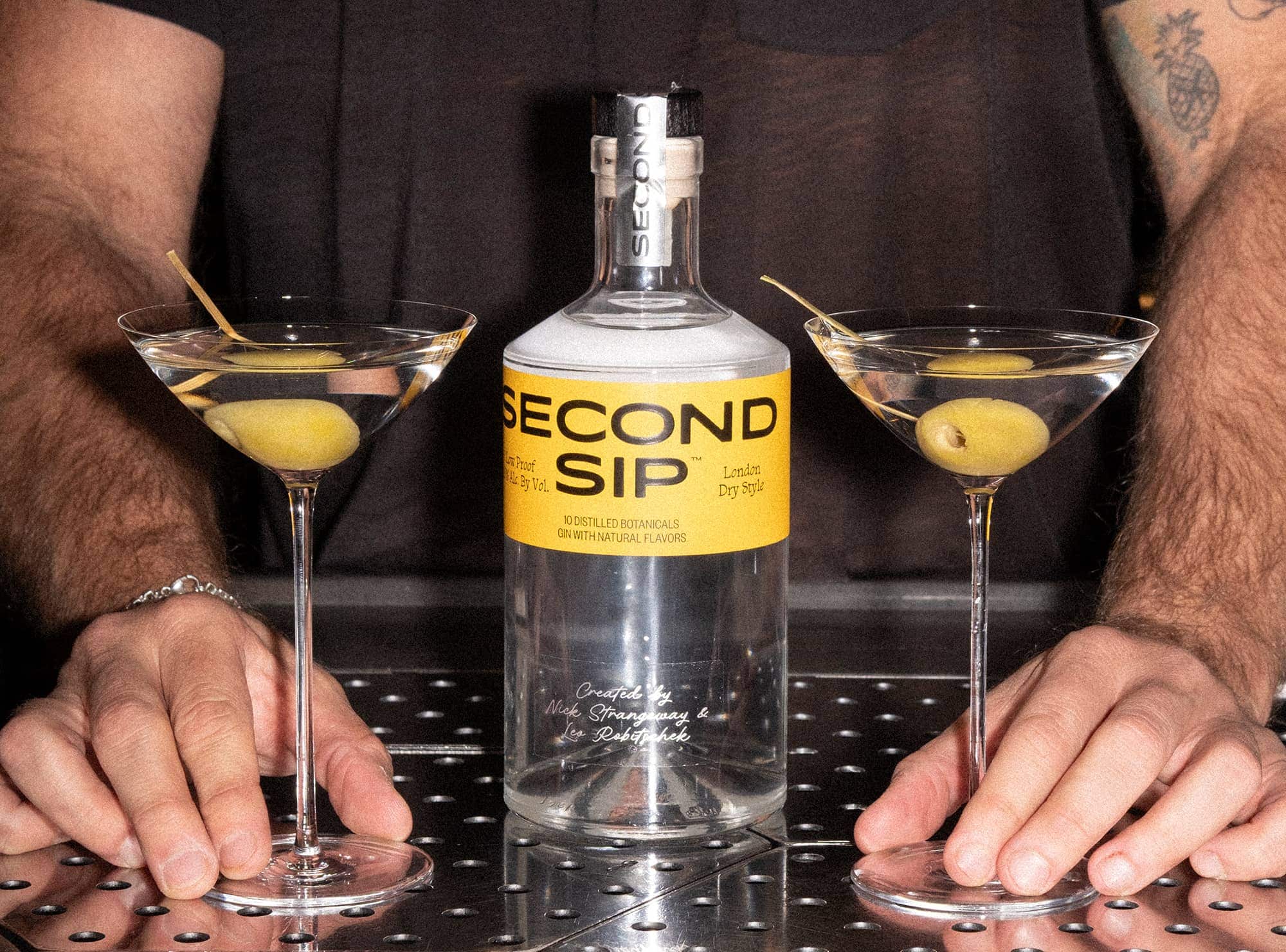 Second Sip Martinis, a low-proof spirit