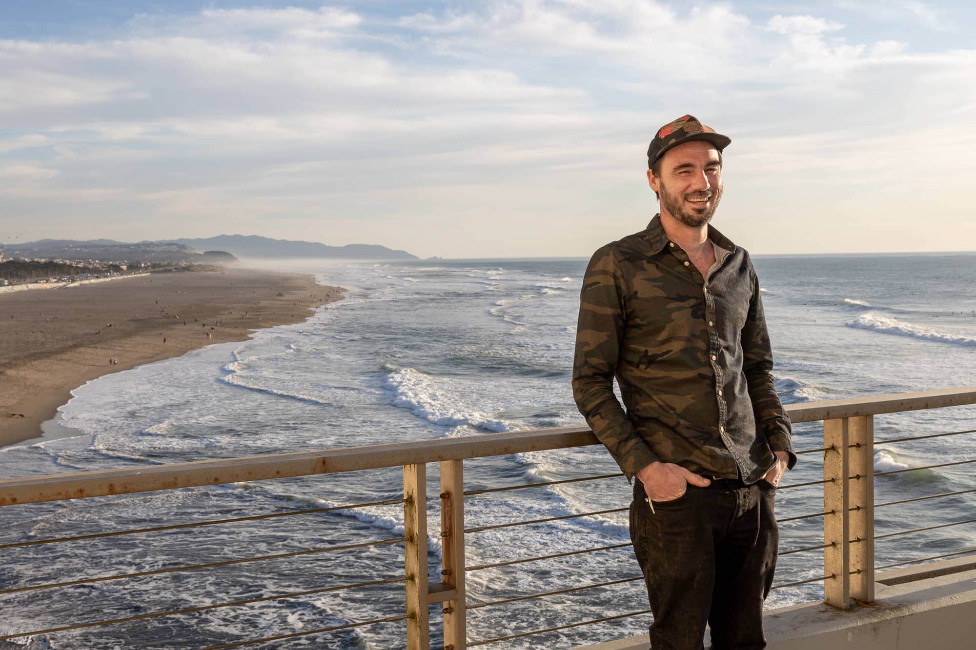 Joshua James of Ocean Beach Cafe