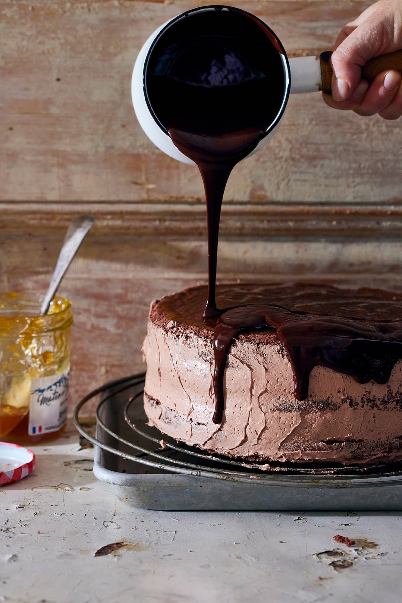 Prague Cake: A Chocolate Cognac Cake