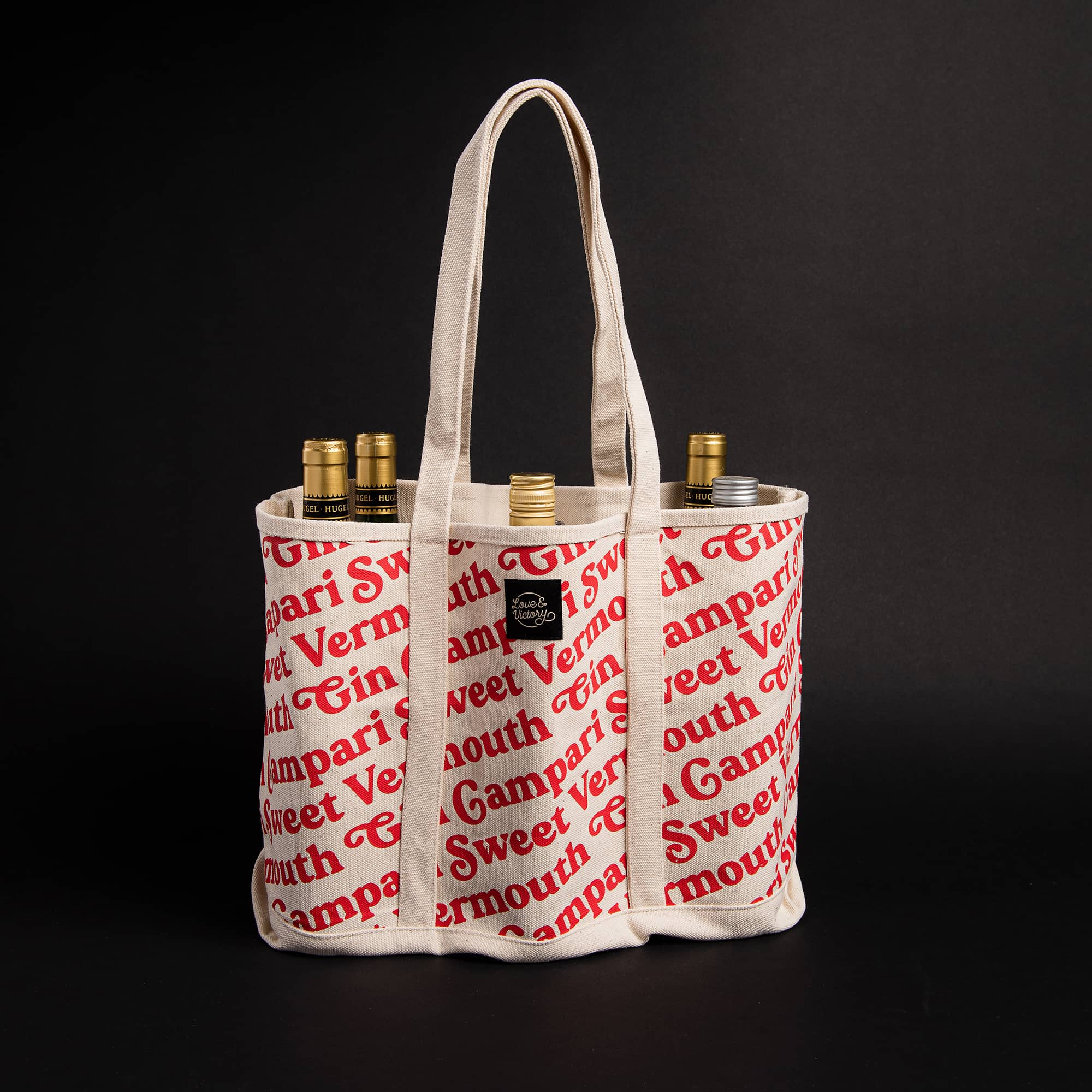 Negroni Print Bottle Tote