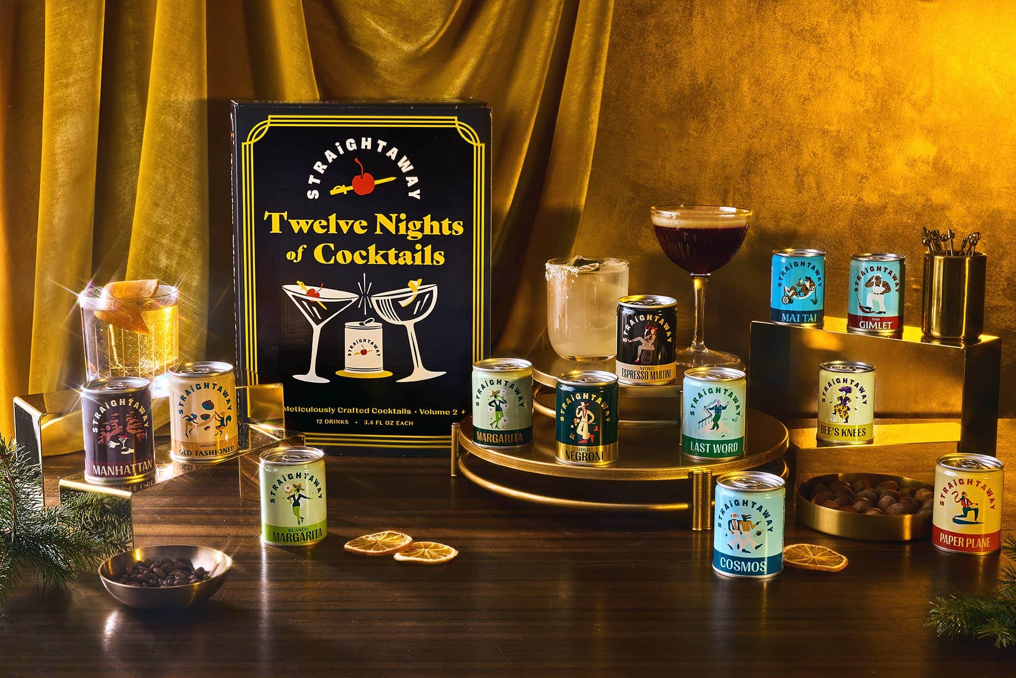 Straightaway's 12 Nights of Cocktails