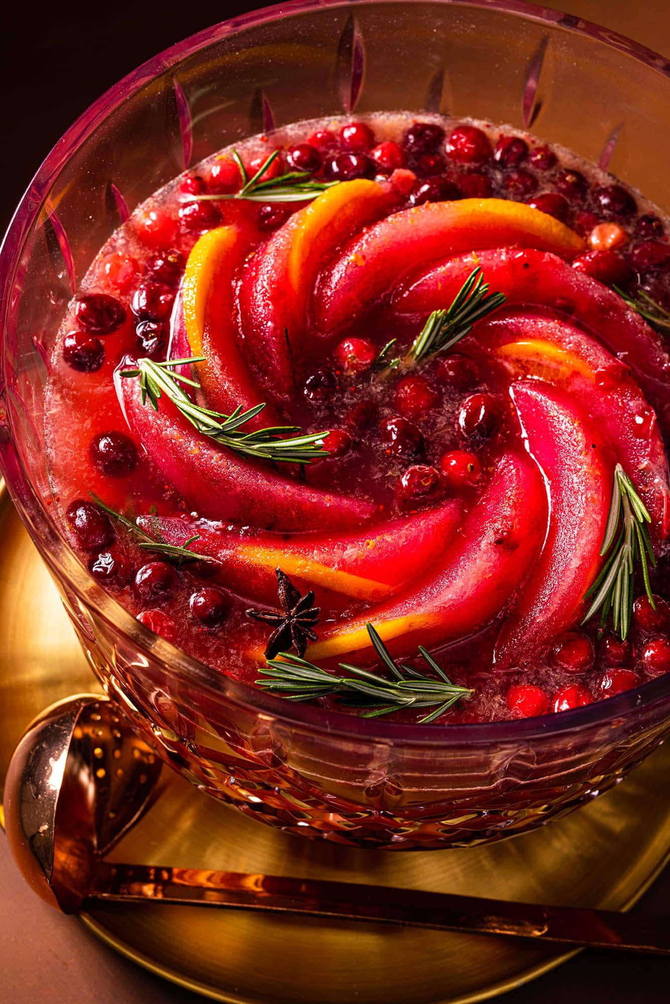 Spiced Orange Cranberry Punch