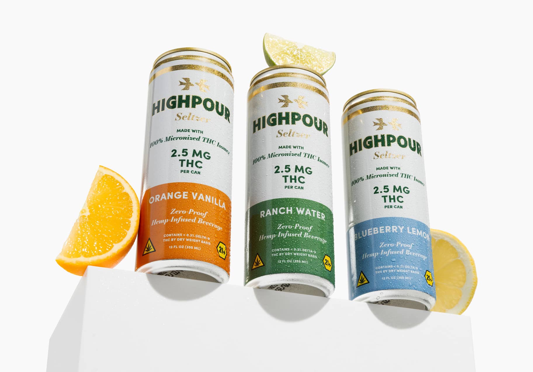 Drink of the Week: Highpour Hemp-Infused Seltzers