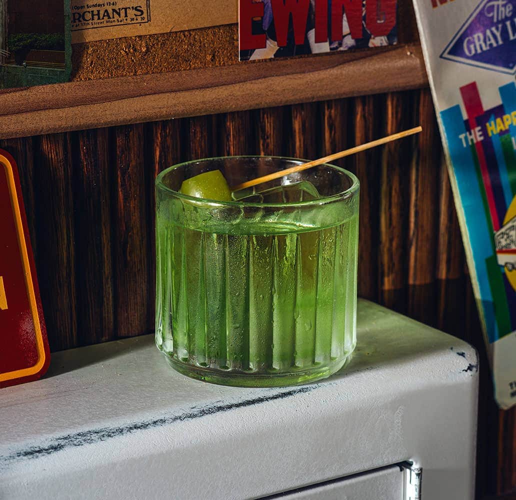 Midori Negroni - Diner Ross Steakhouse