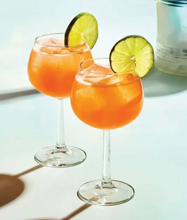 At wine-centric @BarDianePDX, grape-based spirits often grace the menu, making pisco a natural match for cocktails and spritzes. “The Control Disco is like an Aperol Spritz meets a Pisco Sour,” says @SamiGaston, owner and wine director. “It’s the kind of flavor profile that would work for brunch or a late-night dance party—bright and refreshing!” Recipe link in our bio.⛱️

📸 @johnvalls_f2.0